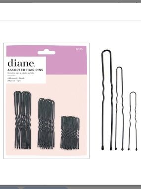 Diane Hair Pins for Women Bulk Pack of 100 Assorted Sizes